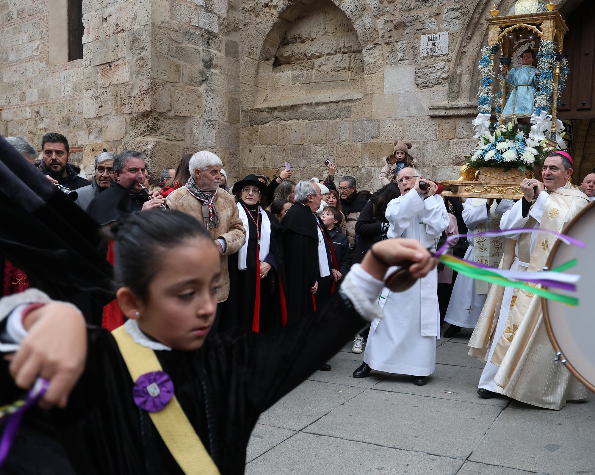 Así ha sido el Bautizo del Niño en Palencia