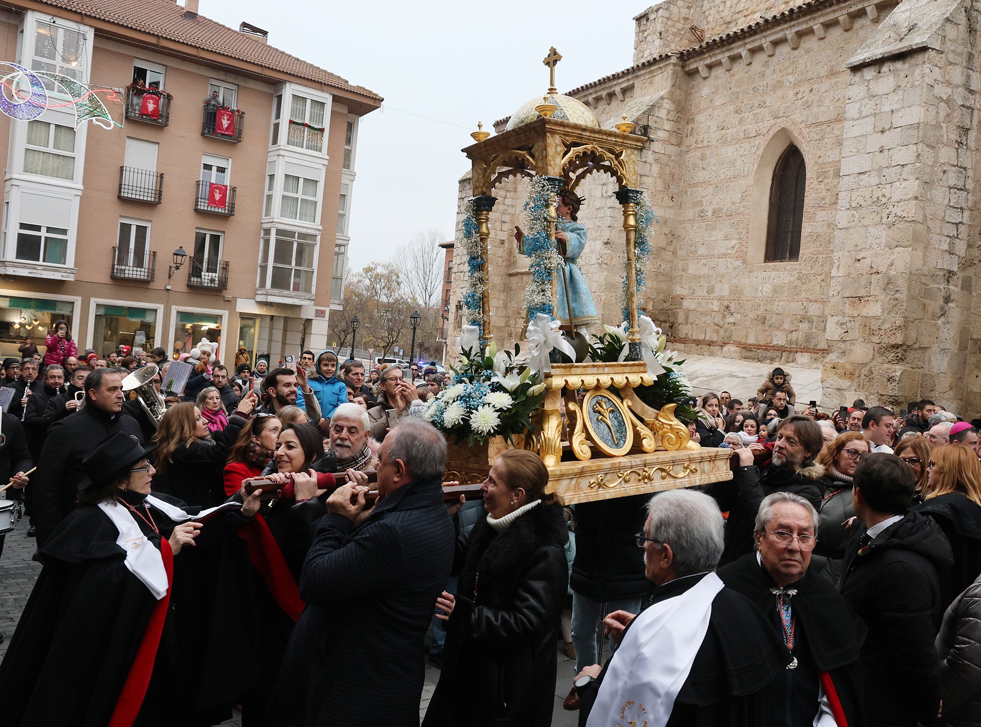 Así ha sido el Bautizo del Niño en Palencia