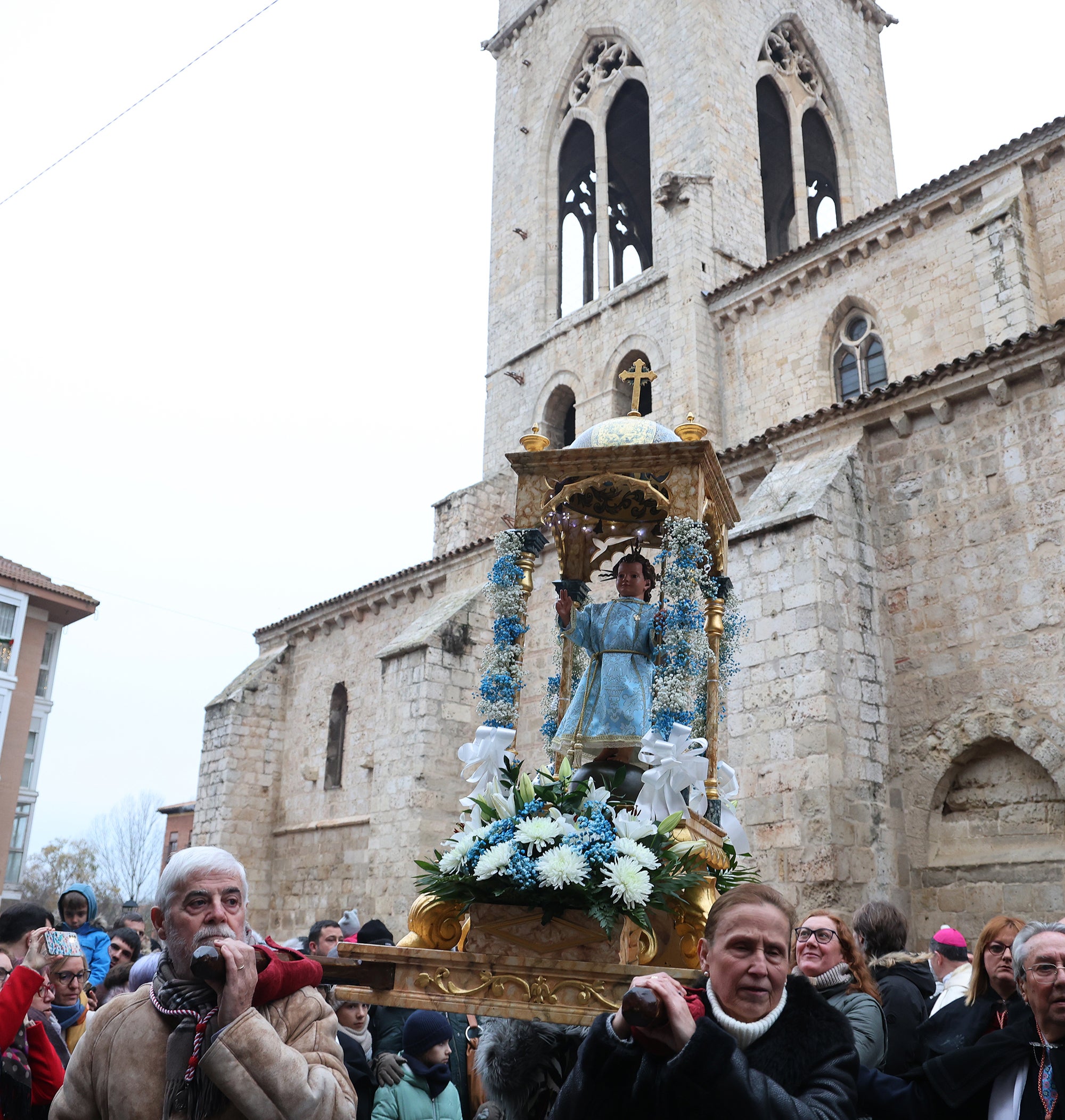 Así ha sido el Bautizo del Niño en Palencia