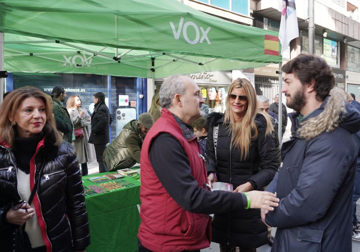 El portavoz de Vox en las Cortes se ofrece a «seguir poniendo el pecho» como candidato