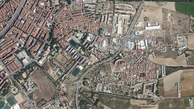 Imagen después - San Isidro y barrio de Las Flores.