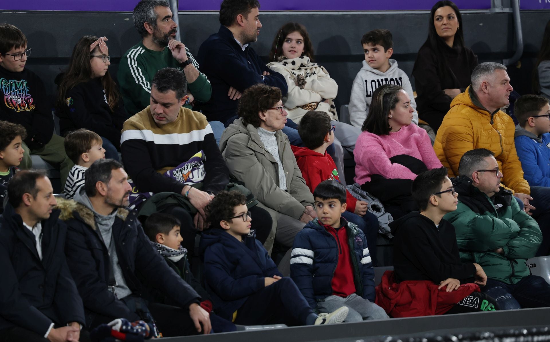 Así ha sido el entrenamiento de puertas abiertas del Súper Agropal Palencia