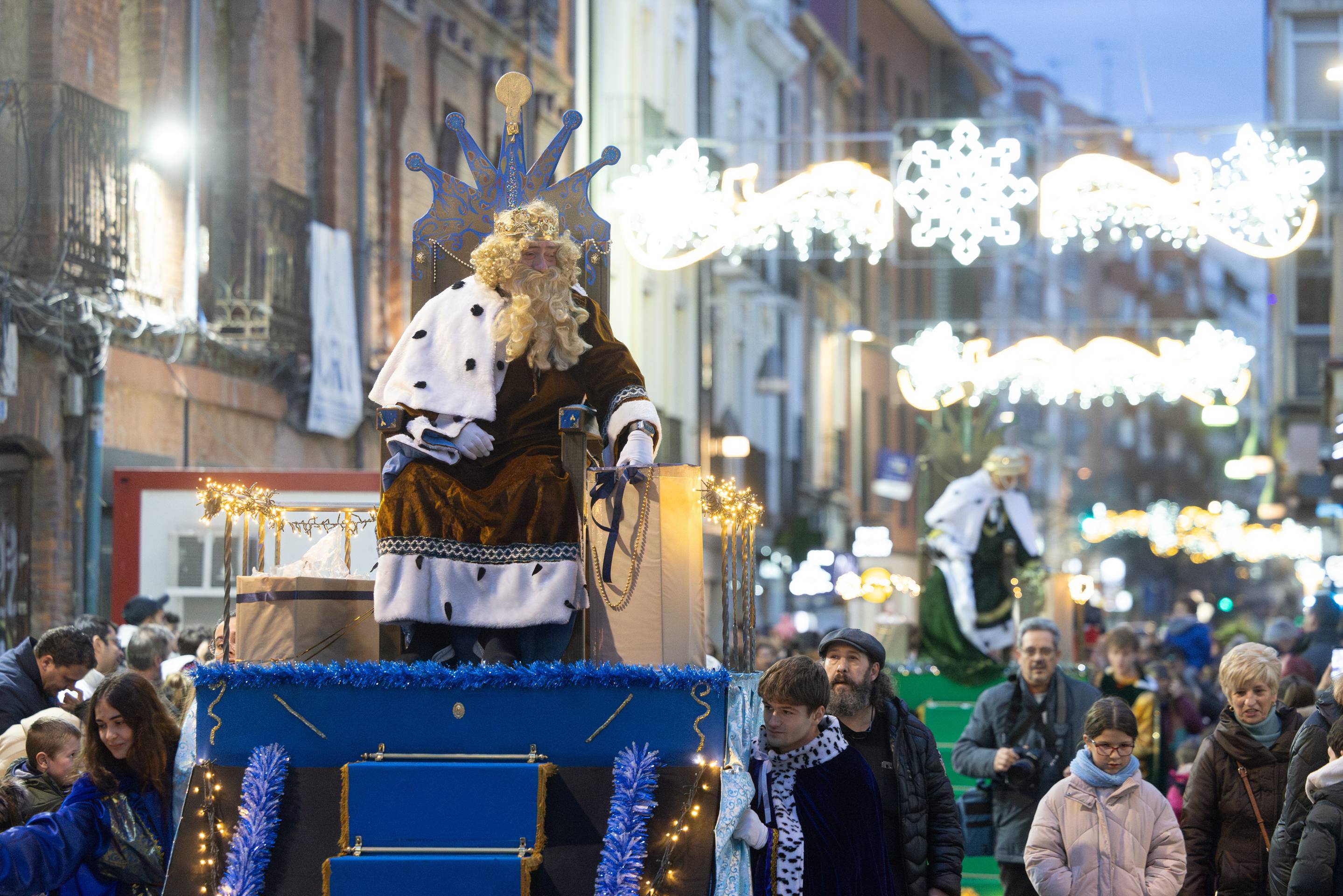 Los Reyes Magos ya se dejan ver por Valladolid