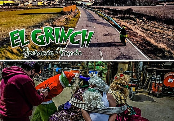 Cartel y rodaje del vídeo de Herrera de Valdecañas.