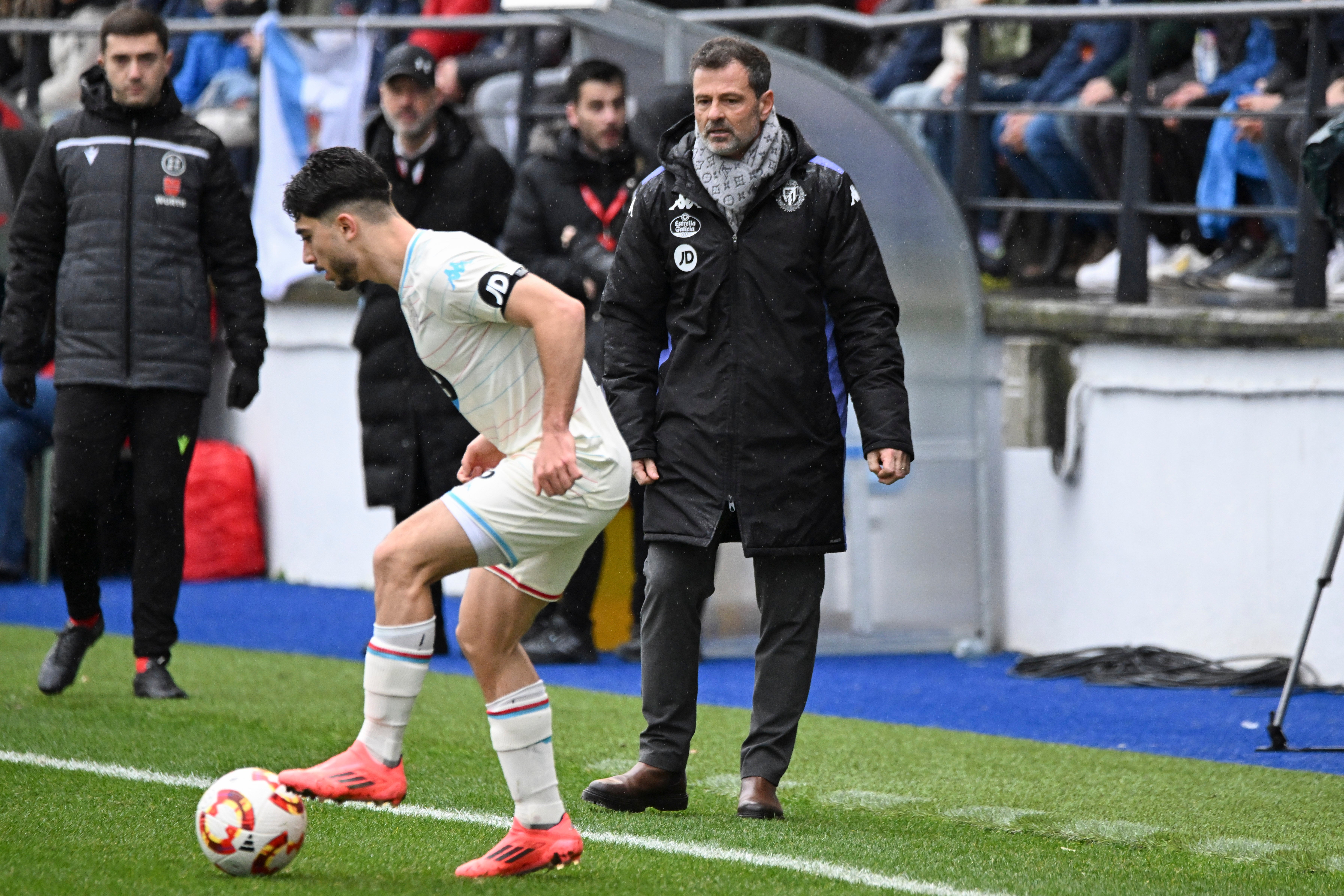 La eliminación del Real Valladolid en Ourense, en imágenes