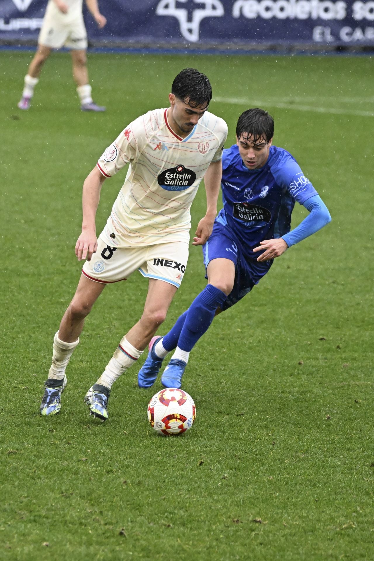 La eliminación del Real Valladolid en Ourense, en imágenes