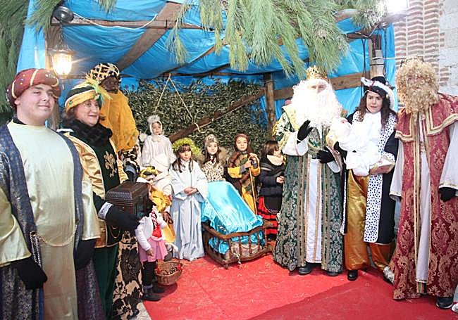 Cabalgata de los Reyes Magos en Cuéllar.