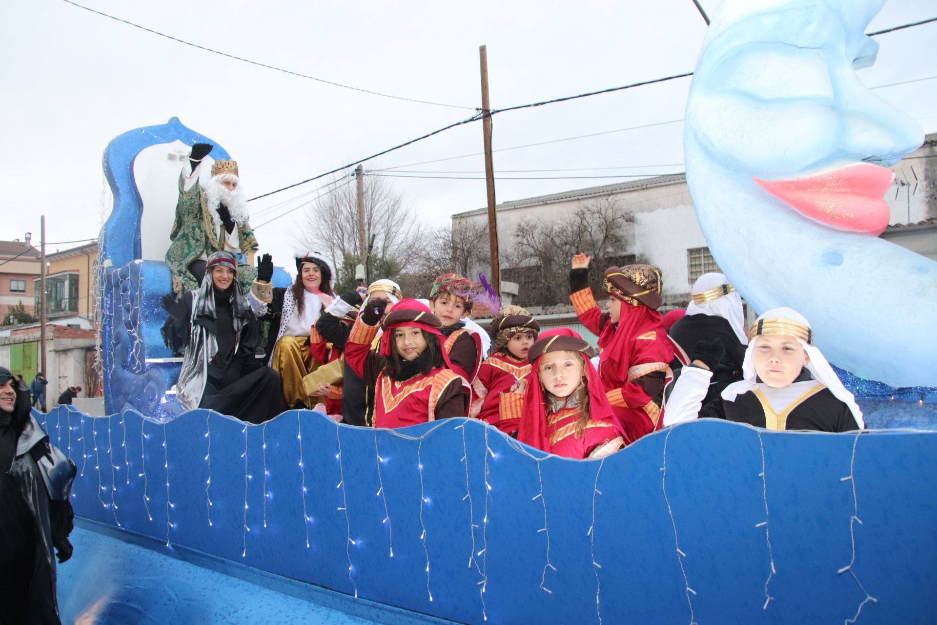 Fotografías de la Cabalgata de los Reyes Magos en Cuéllar