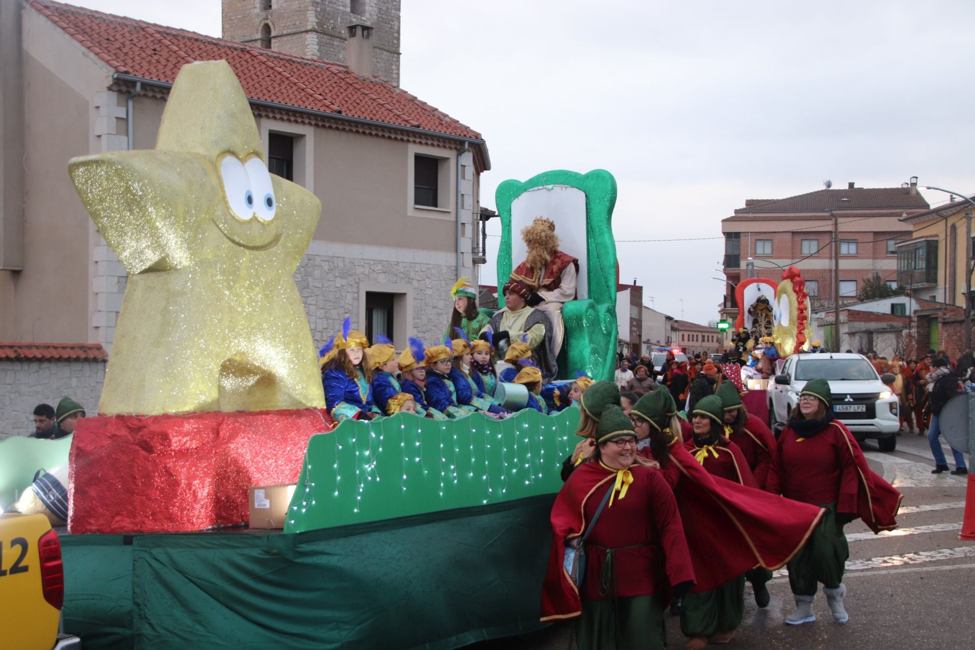 Fotografías de la Cabalgata de los Reyes Magos en Cuéllar