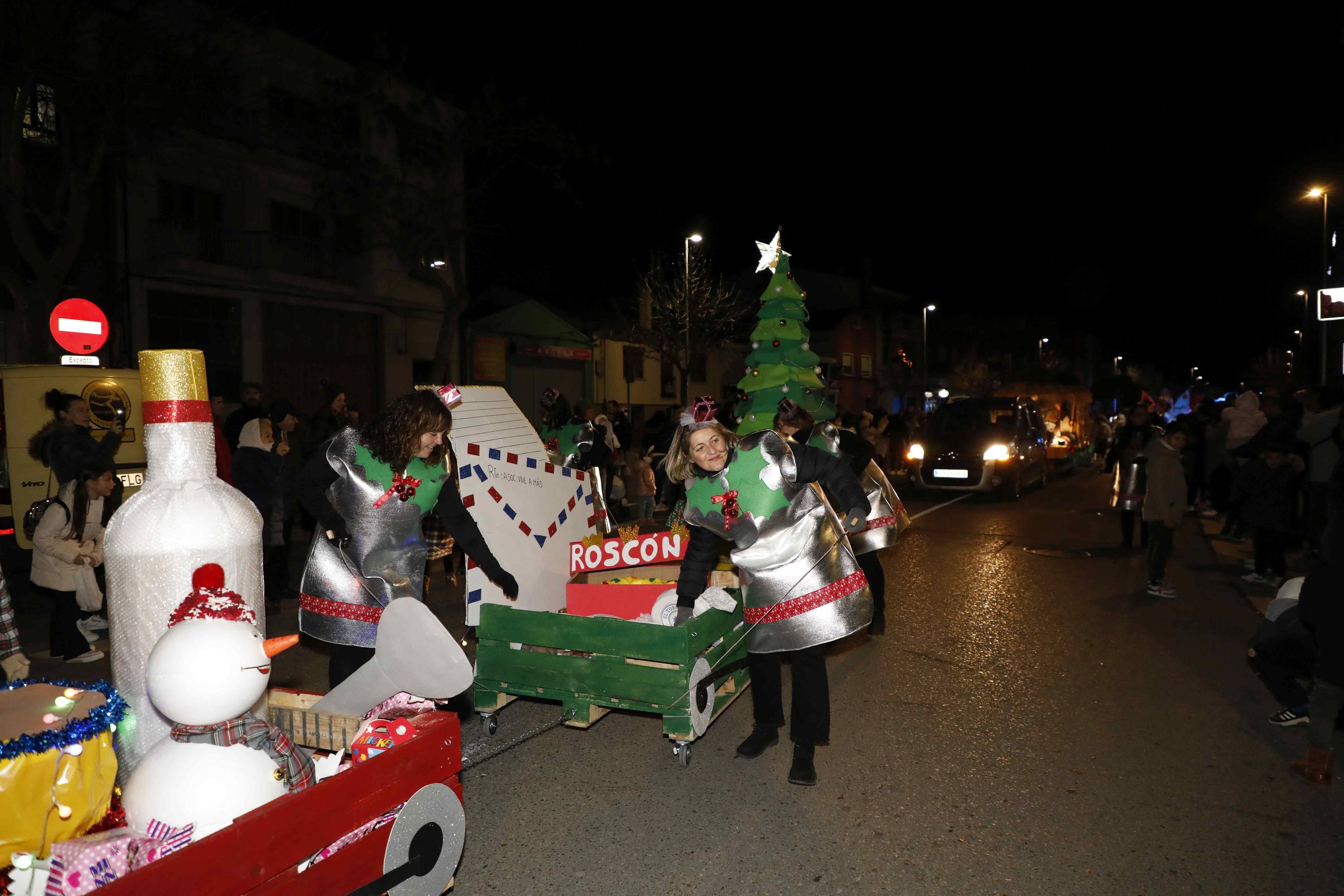 La cabalgata de Reyes de Peñafiel, en imágenes