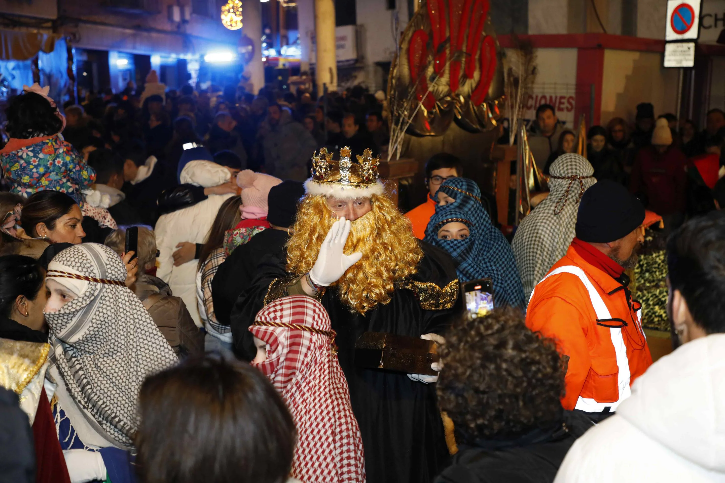 La cabalgata de Reyes de Peñafiel, en imágenes