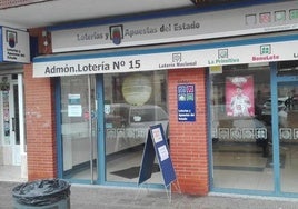 Administración de la calle Los Trigales, en el barrio de San Juanillo.