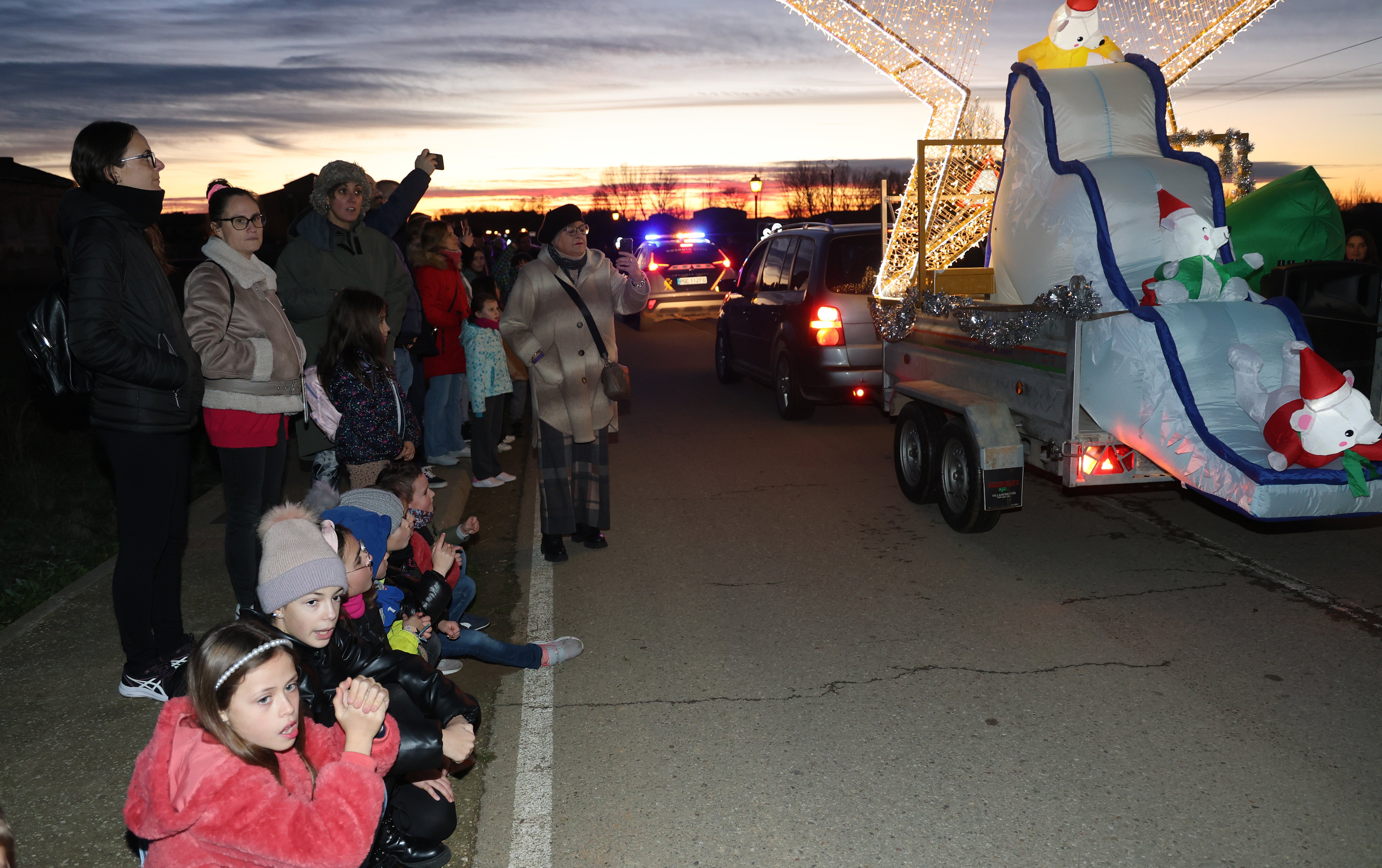 Así ha sido la Cablagata de despedida de los Reyes en Becerril