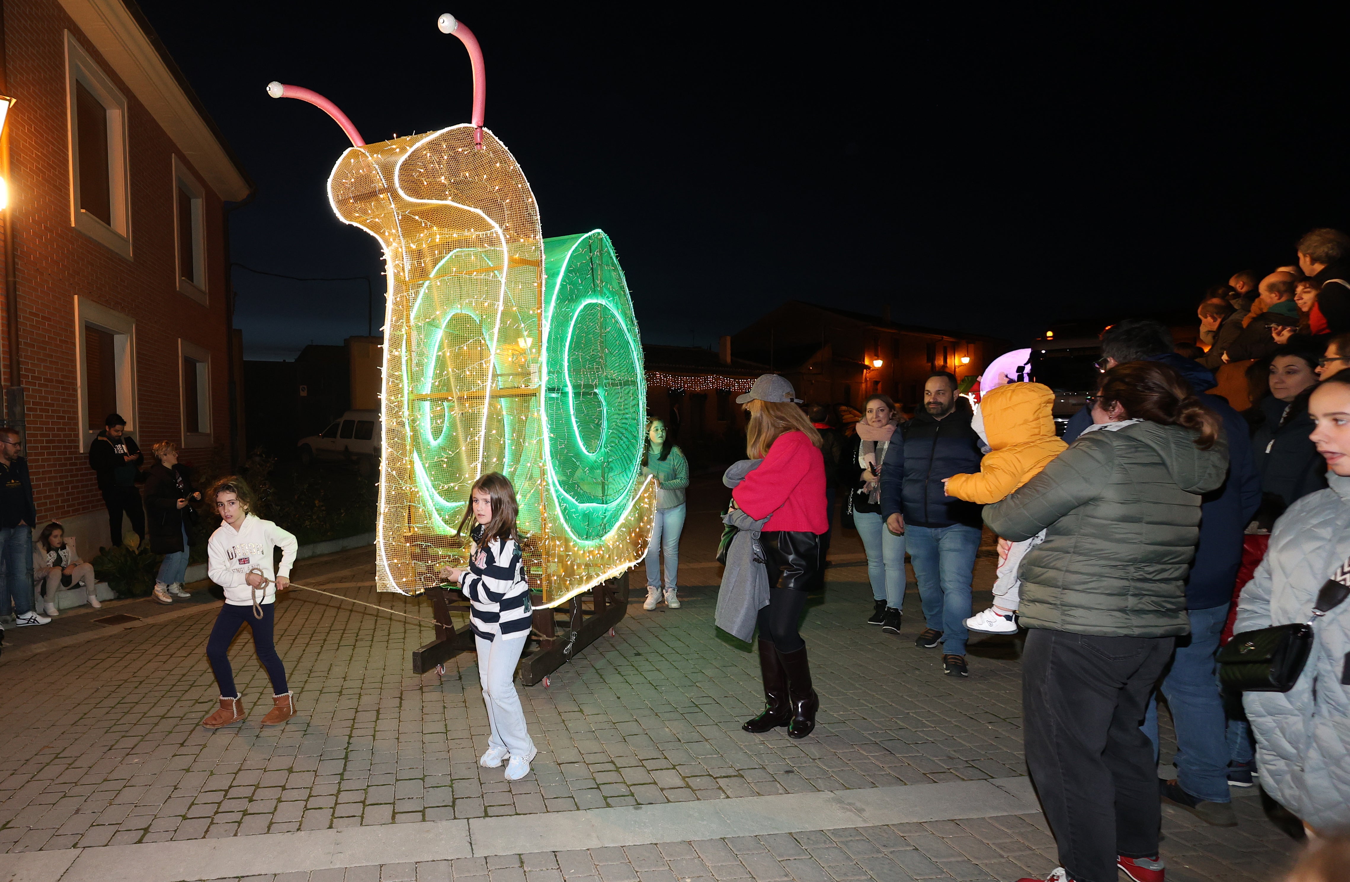 Así ha sido la Cablagata de despedida de los Reyes en Becerril