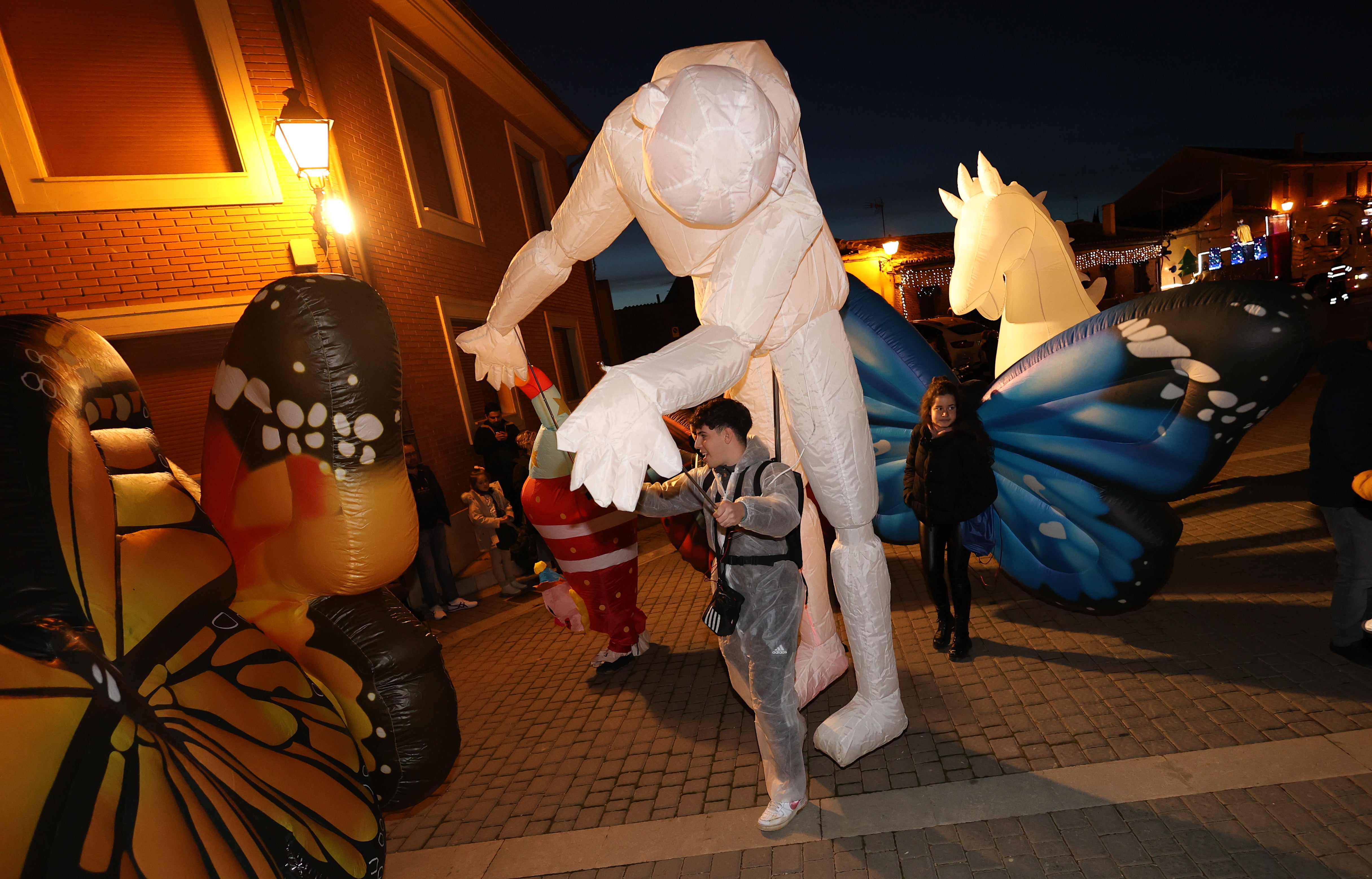 Así ha sido la Cablagata de despedida de los Reyes en Becerril