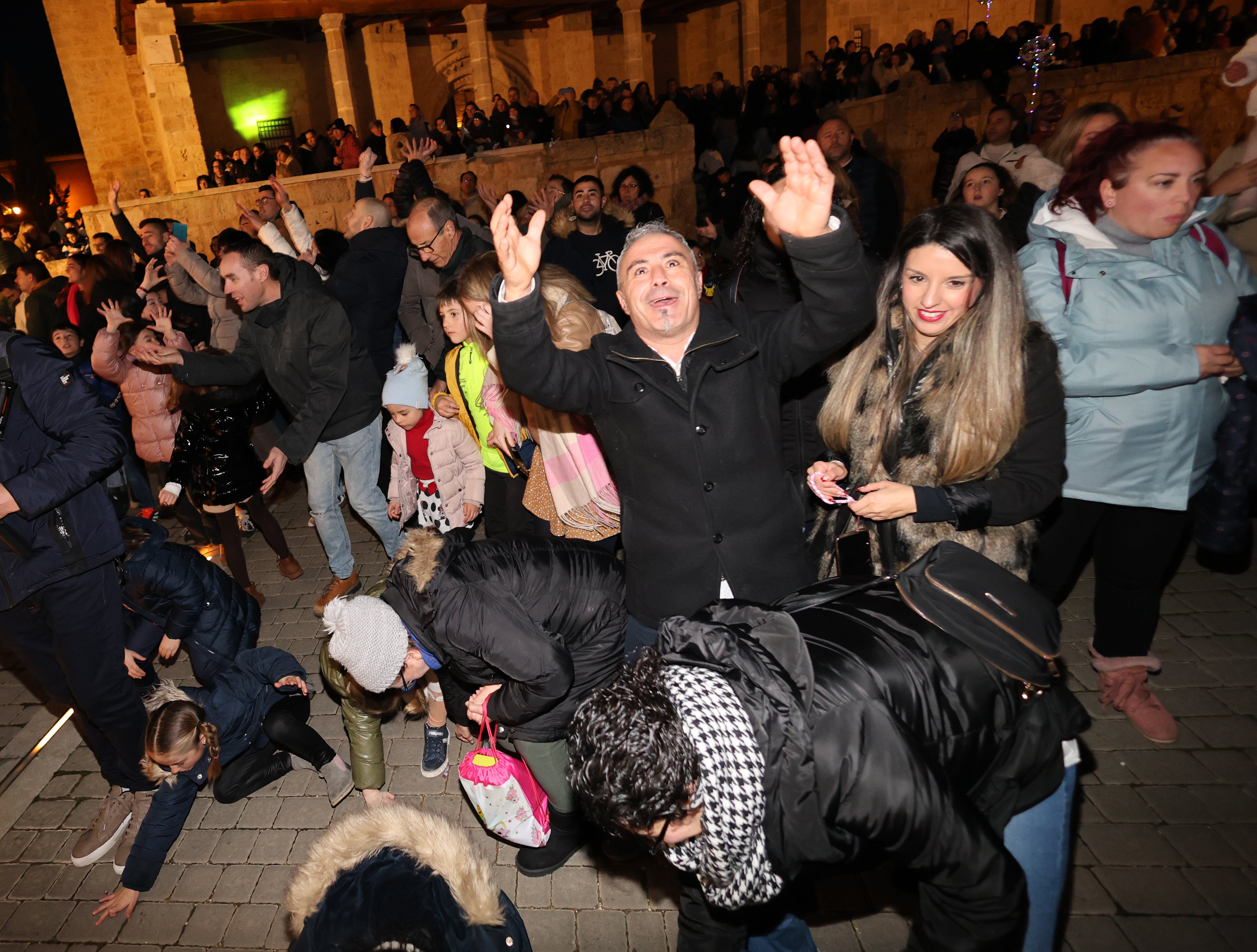 Así ha sido la Cablagata de despedida de los Reyes en Becerril