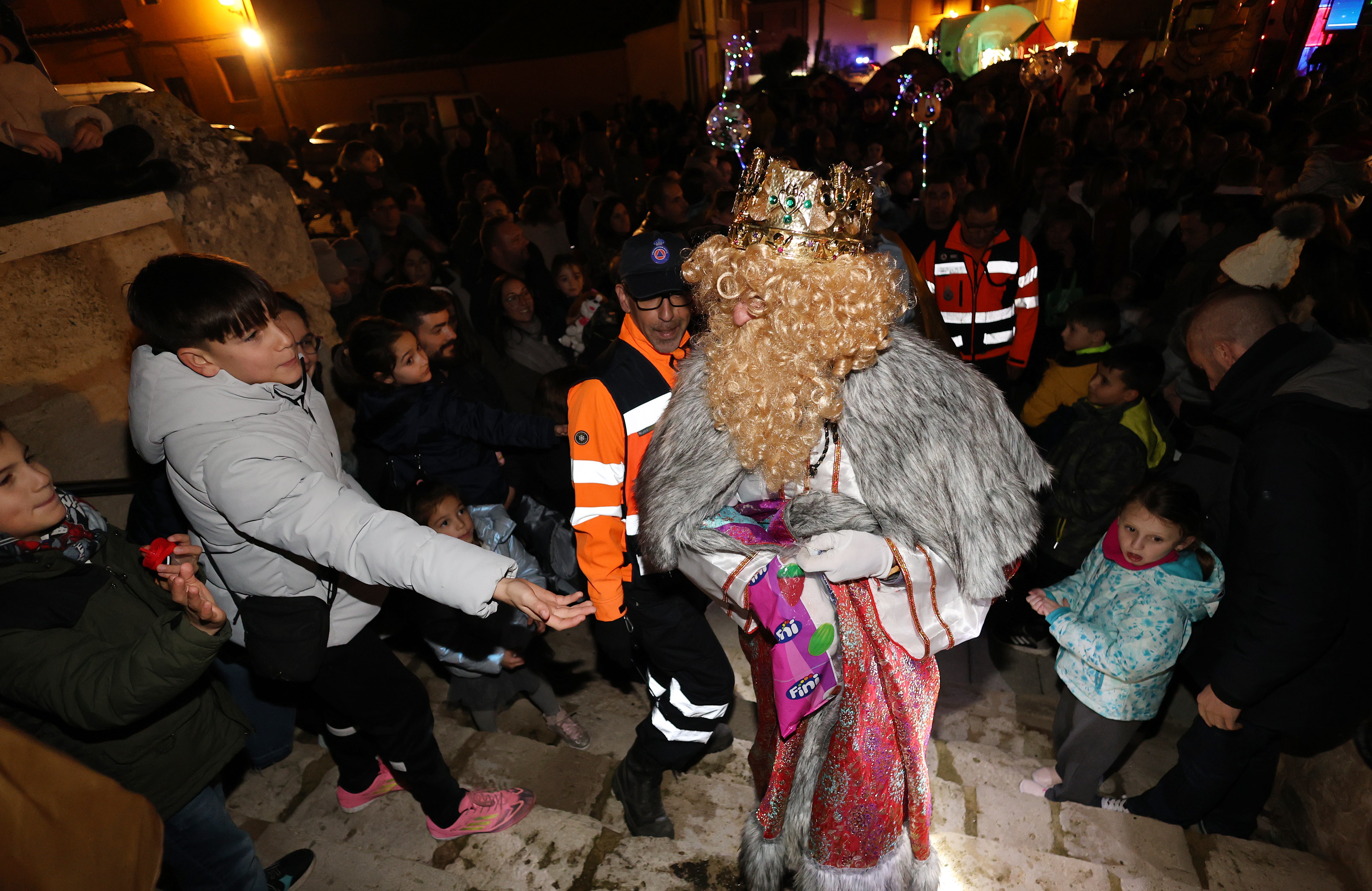 Así ha sido la Cablagata de despedida de los Reyes en Becerril