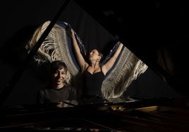 Eva Llorente y Almudena Roca, pianista y bailaora.