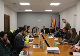 Junta de Seguridad para el 25 aniversario de Motauros en Tordesillas.