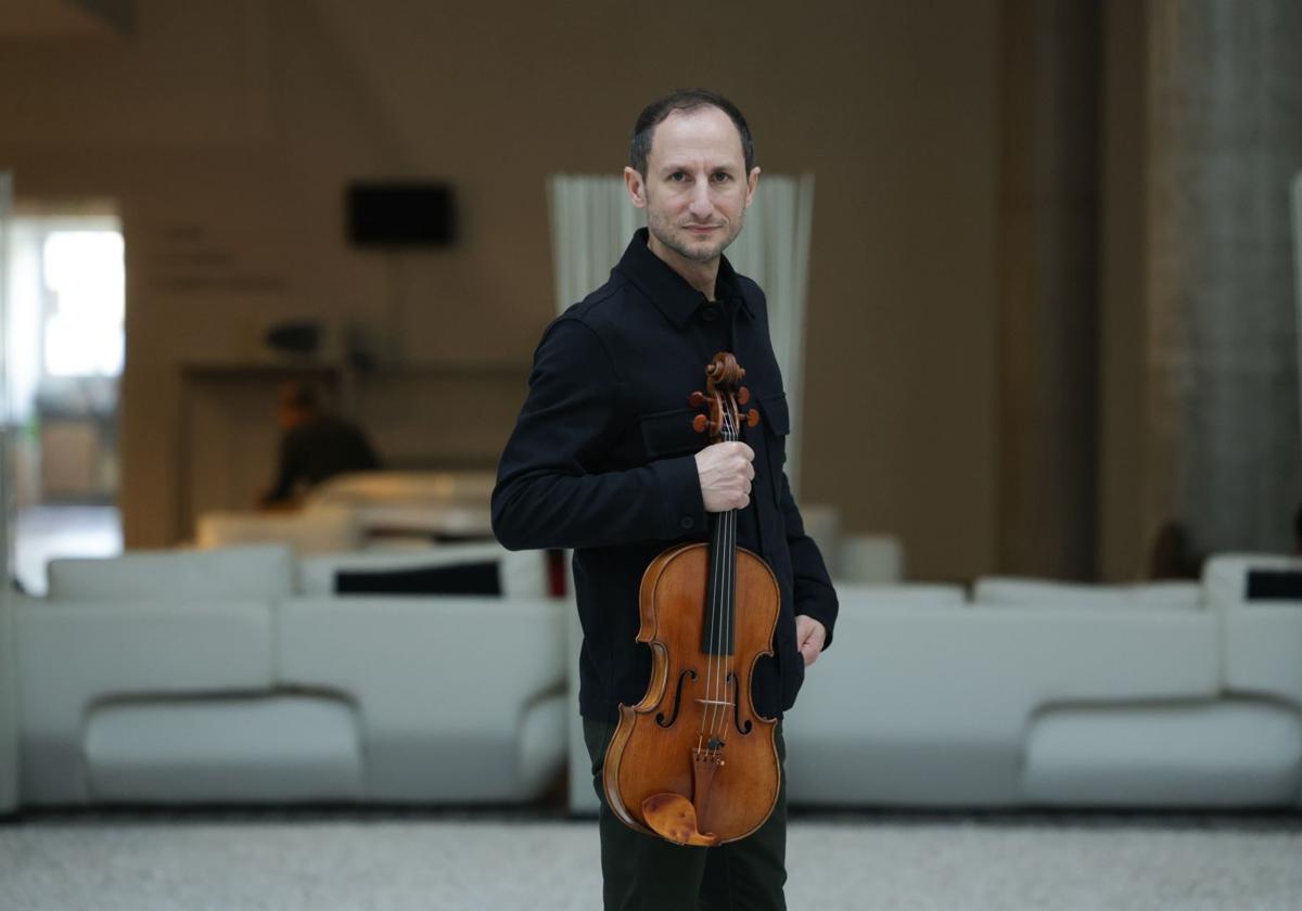 Antoine Tamestit, violista residente en el auditorio Miguel Delibes.