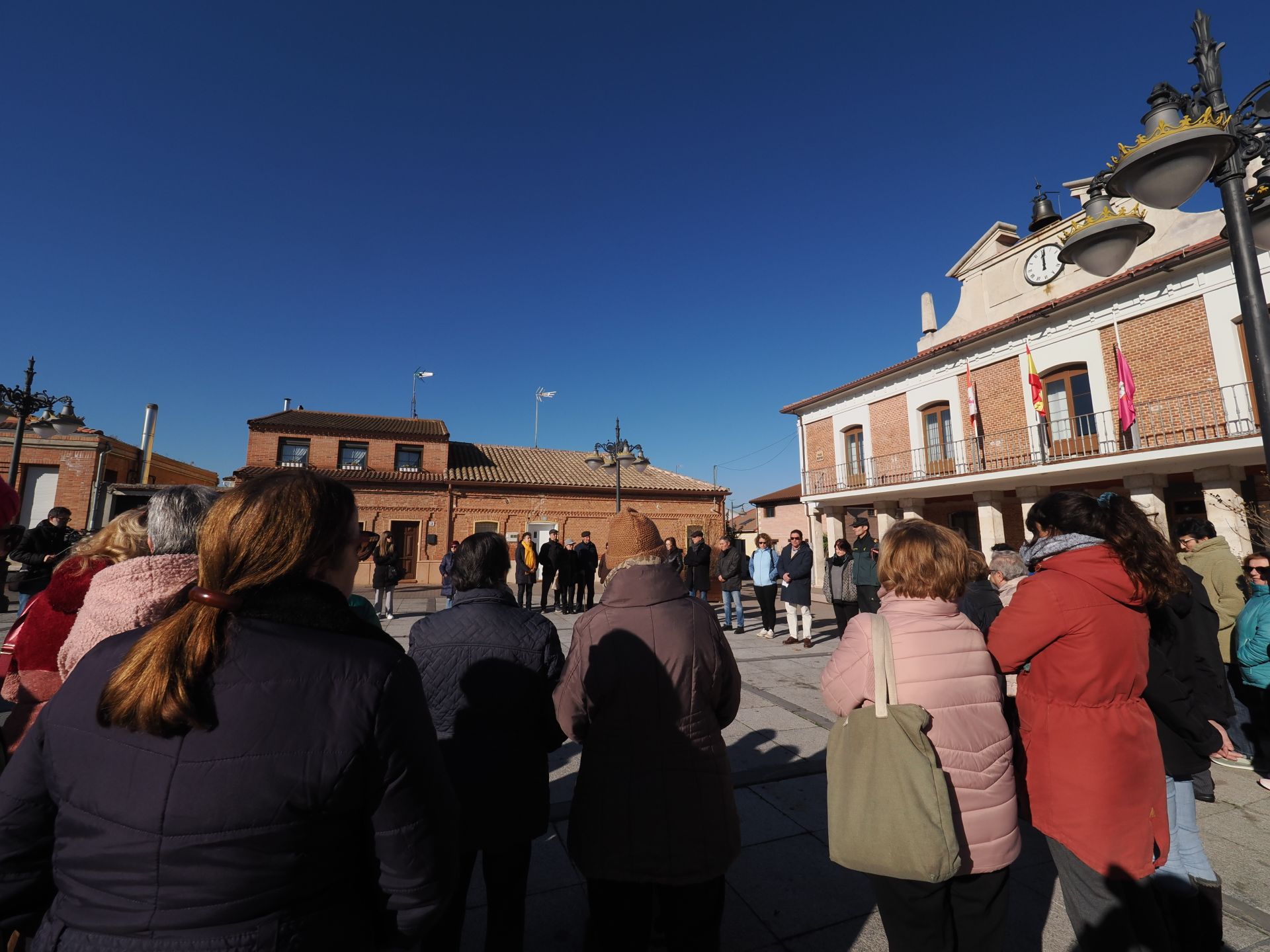 Minuto de silencio este miércoles en Viana de Cega.