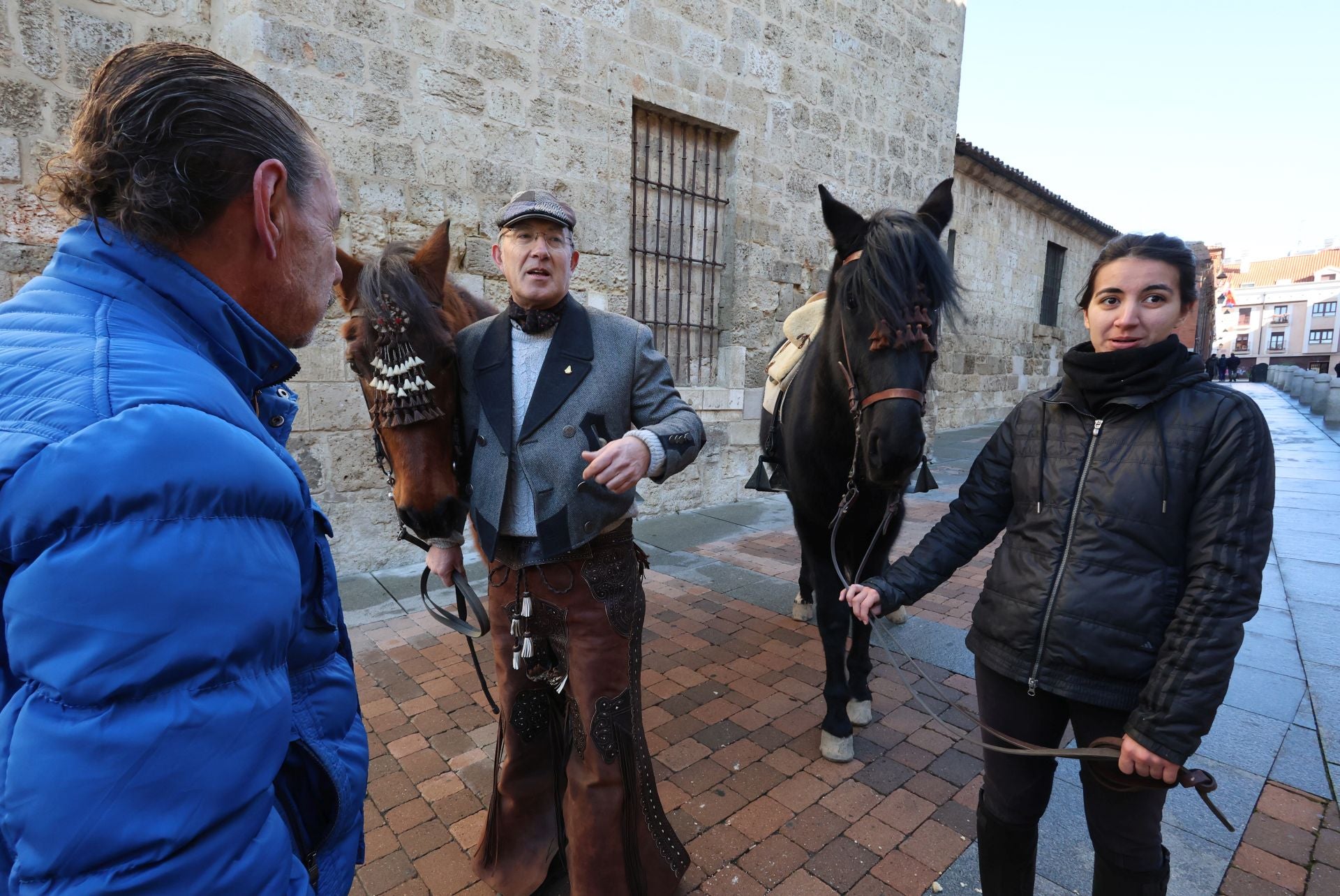 San Antón bendice a los animales de Palencia