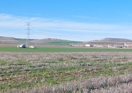 Las parcelas donde se construiría la planta Biopedrosa están a un kilómetro del casco urbano. En estos días se han llevado a cabo catas