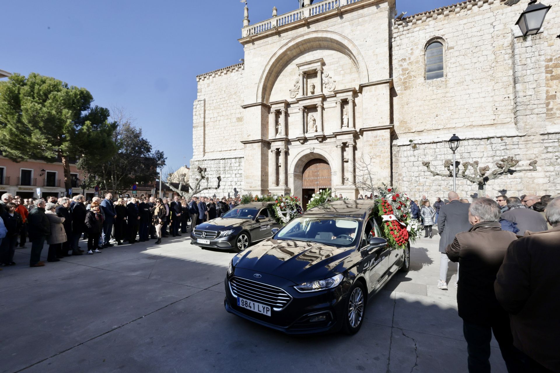 Funeral en Tudela de Duero por el bombero fallecido en acto de servicio en Fompedraza