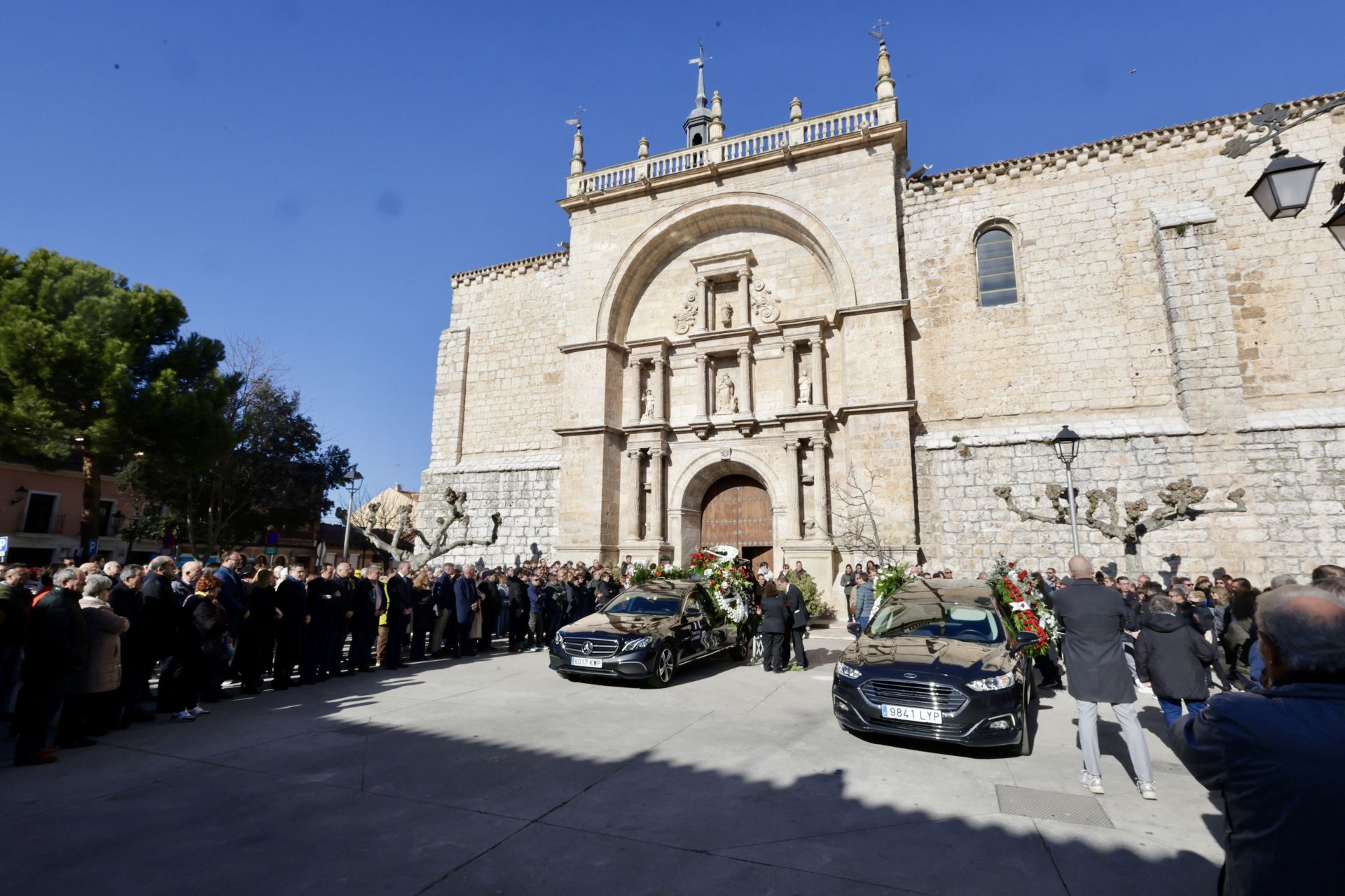 Funeral en Tudela de Duero por el bombero fallecido en acto de servicio en Fompedraza