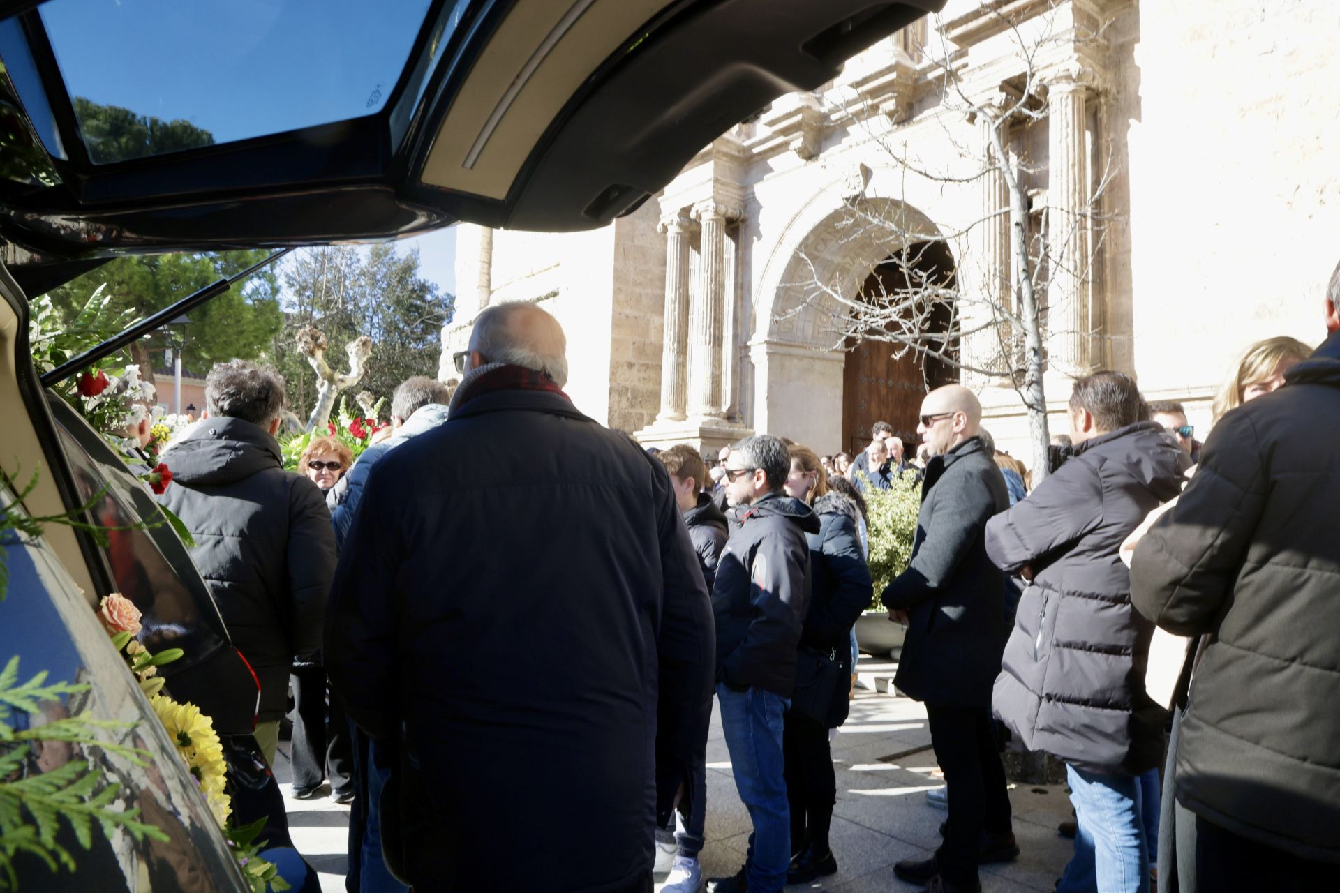 Funeral en Tudela de Duero por el bombero fallecido en acto de servicio en Fompedraza