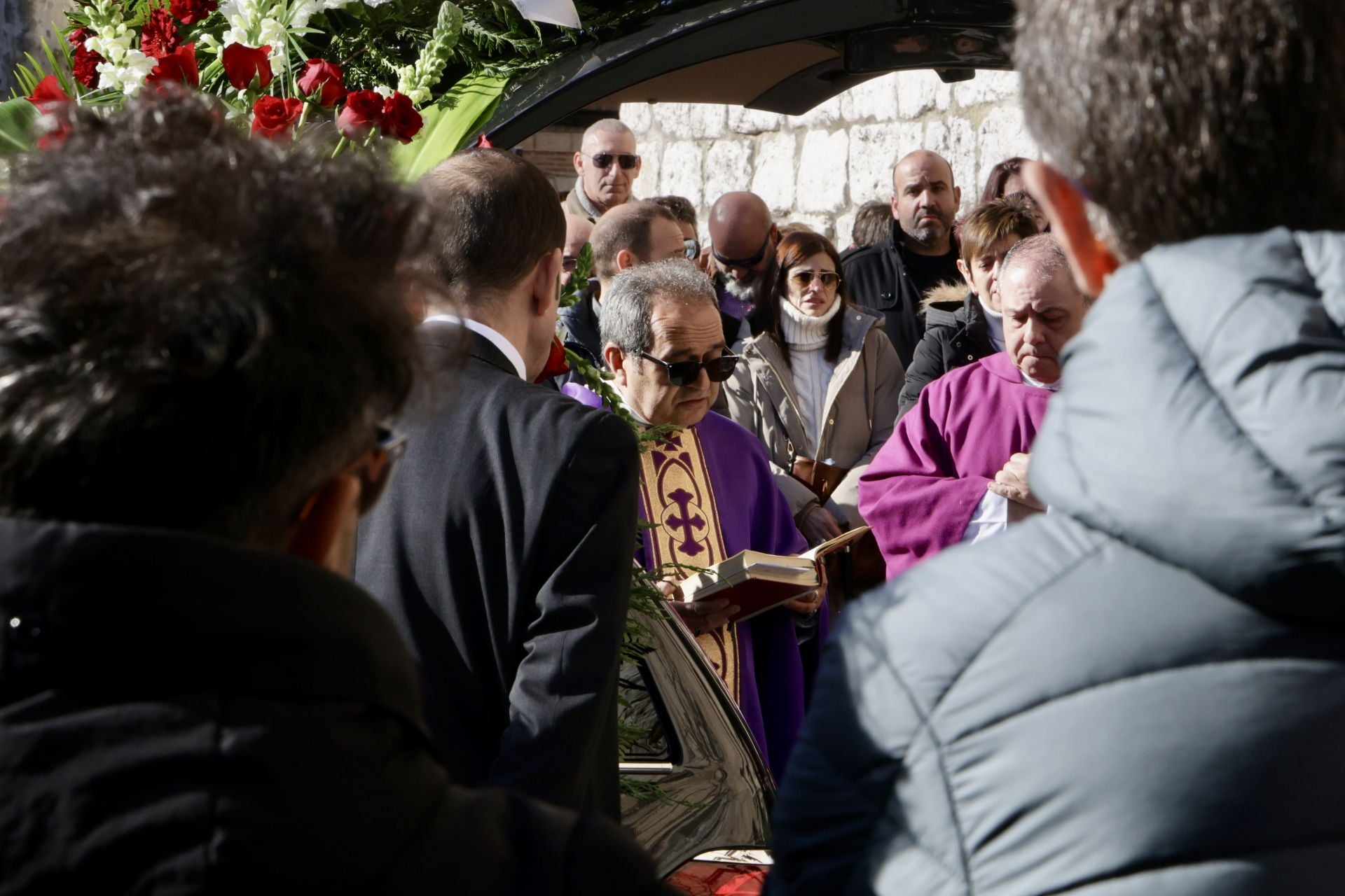 Funeral en Tudela de Duero por el bombero fallecido en acto de servicio en Fompedraza