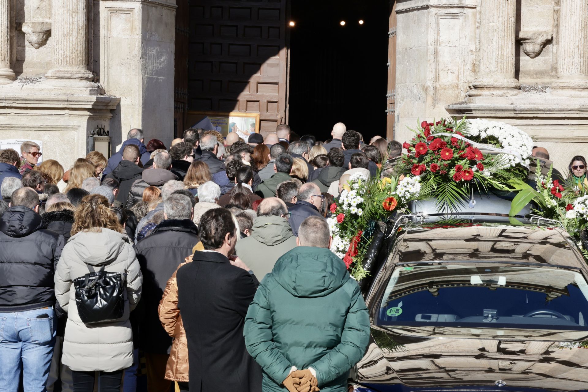 Funeral en Tudela de Duero por el bombero fallecido en acto de servicio en Fompedraza