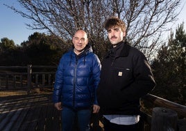 Luisma y Álvaro Guerra se están preparando duro para el ascenso a la gran montaña alpina