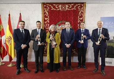 La Diputación de Valladolid entrega las distinciones de Alcaides de Honor del Museo Provincial del Vino