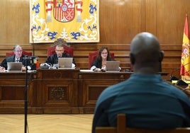 Un momento de la vista oral del juicio por falsificación de dinero celebrada en octubre.