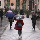 Garoé deja el día más lluvioso del invierno y llenará las reservas hídricas en Valladolid