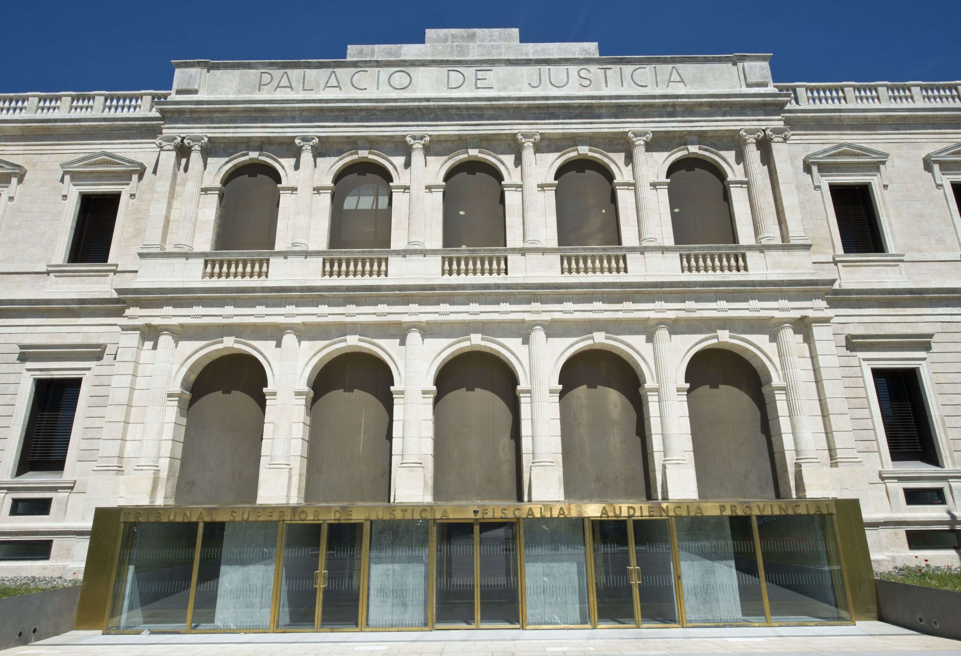 Sede del Palacio de Justicia en Burgos.