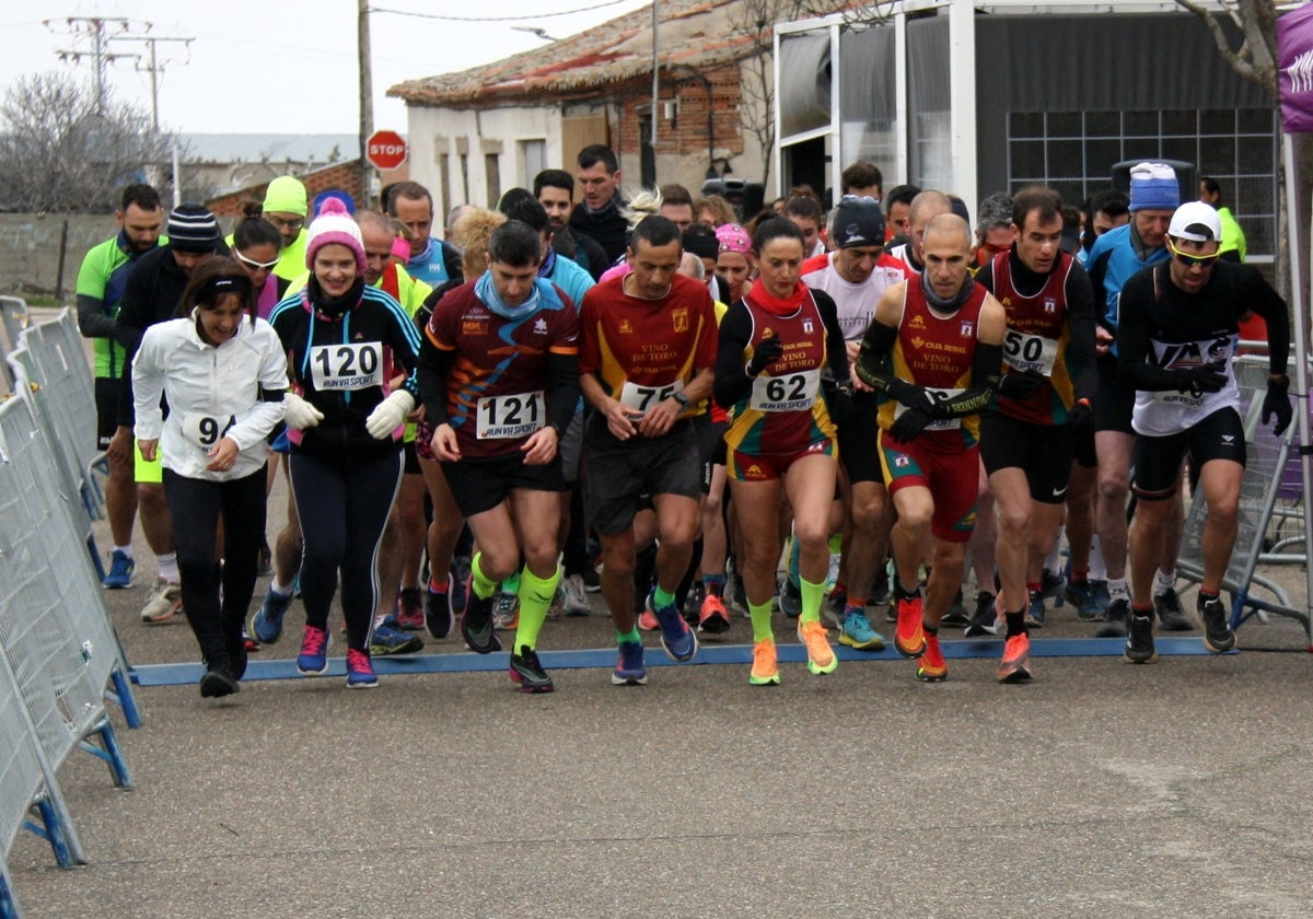 Participantes del Cross Popular San Blas de 2024