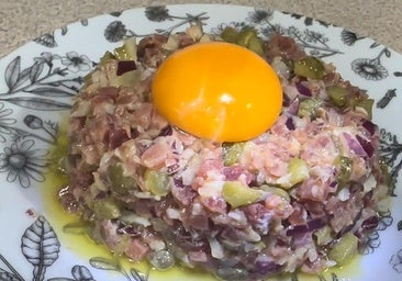 Tartar de jamón serrano