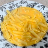 Macarrones con salsa de calabaza