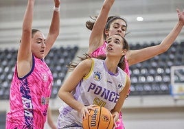 Daniela Gil, júnior de primer año, debutó en la última jornada con el primer equipo.