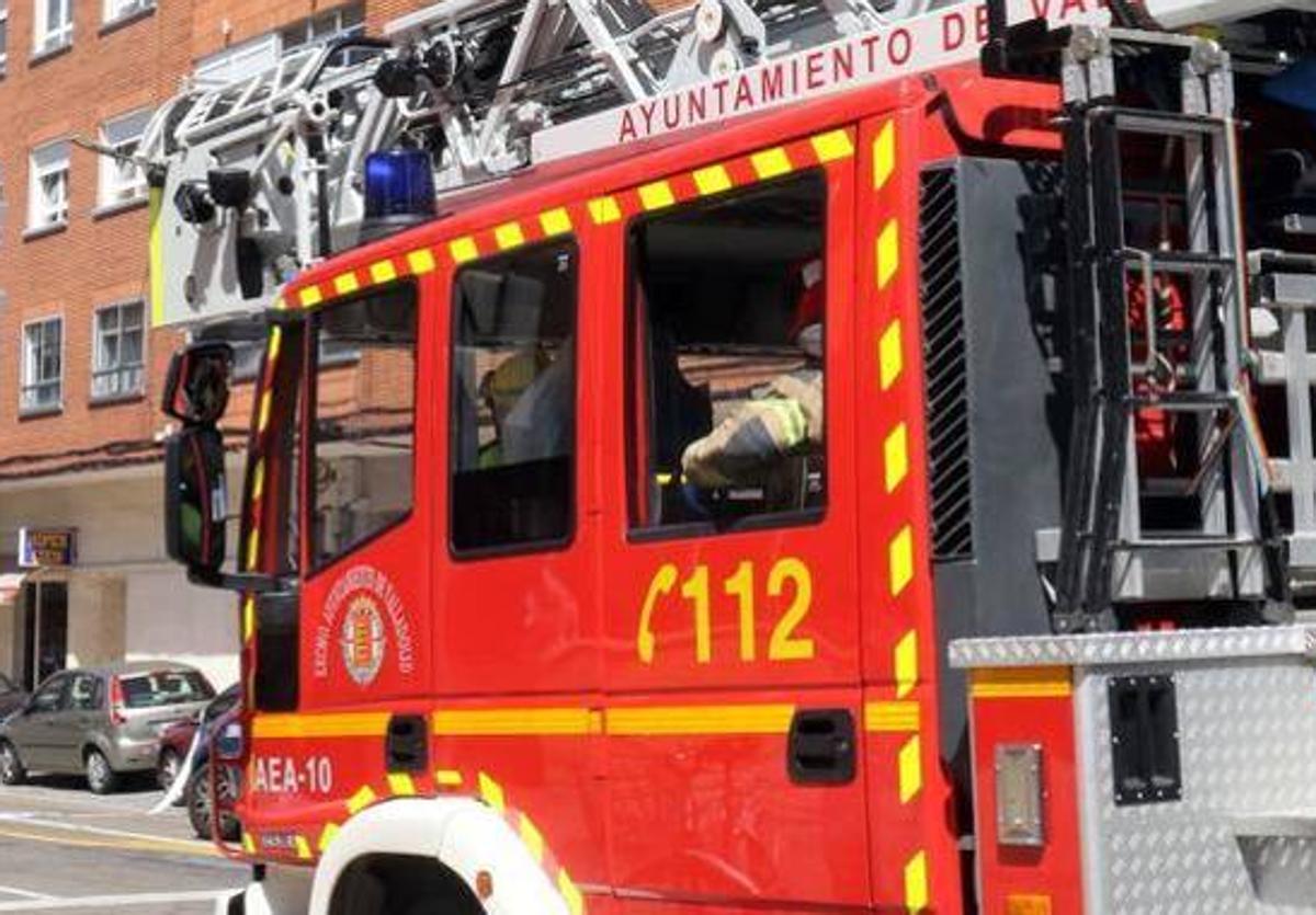 Sofocado un incendio en un balcón de la calle Cervantes de Valladolid