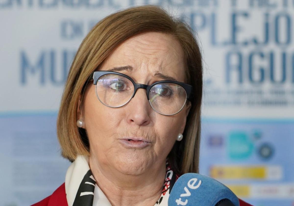 La presidenta de la CHD, María Jesús Lafuente.