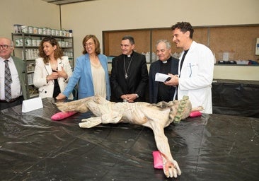 La Diputación y la Diócesis retoman el taller de conservación de obras de arte