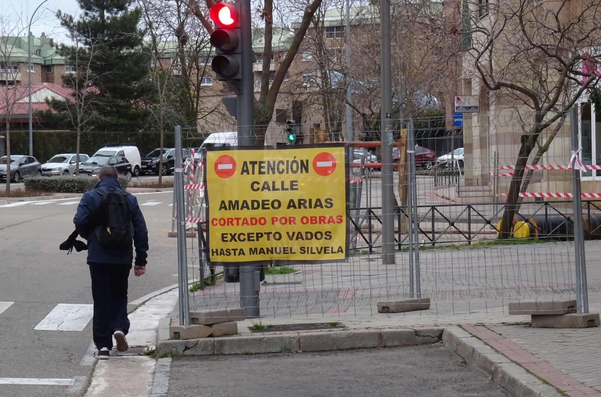 Las imágenes de las obras de la red de calor en Parquesol