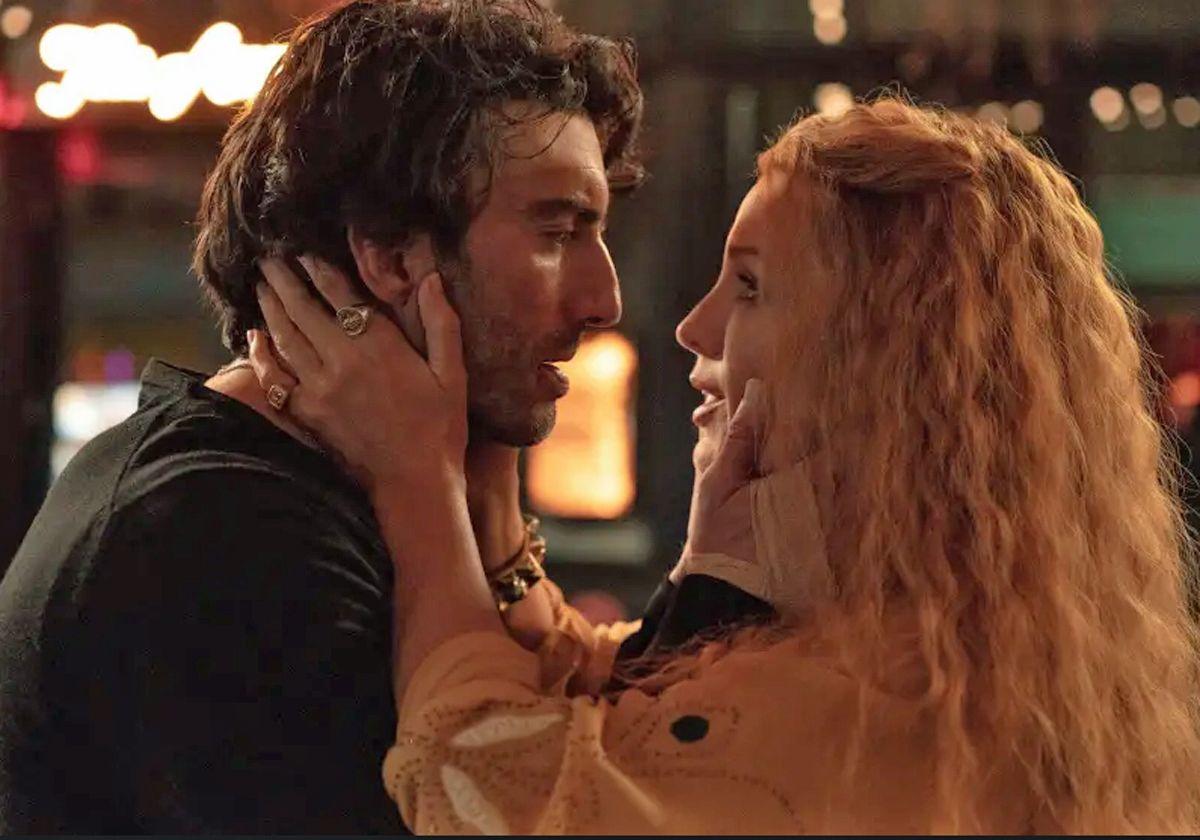 Justin Baldoni y Blake Lively en una secuencia de la película 'Romper el círculo'.