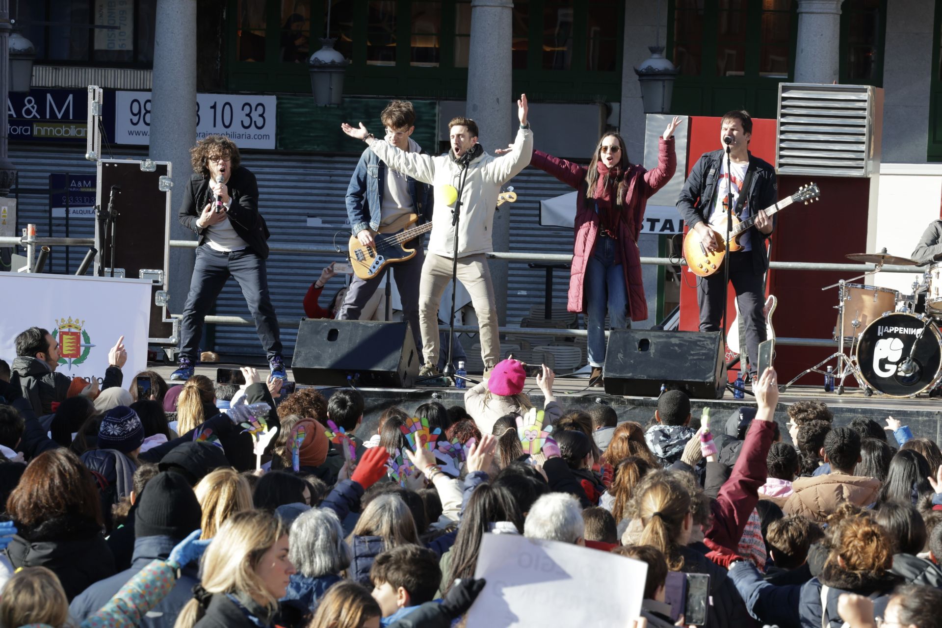 Las imágenes de la celebración del Día de la Paz en Valladolid