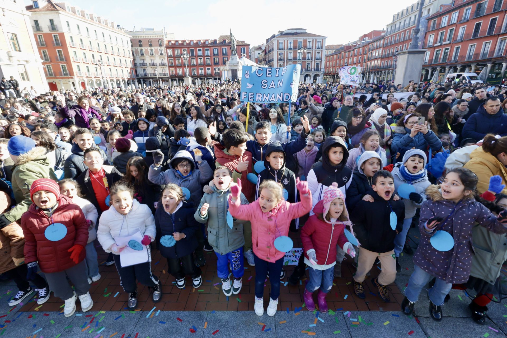 Las imágenes de la celebración del Día de la Paz en Valladolid