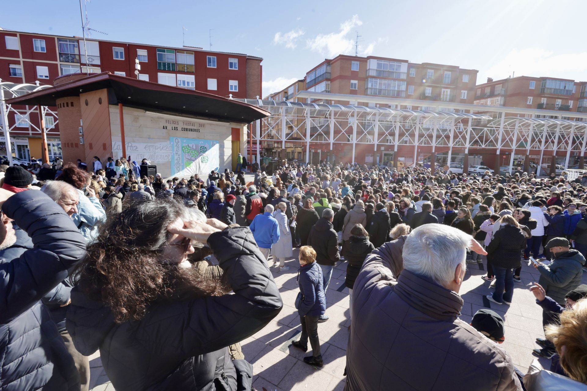 Las imágenes de la celebración del Día de la Paz en Valladolid