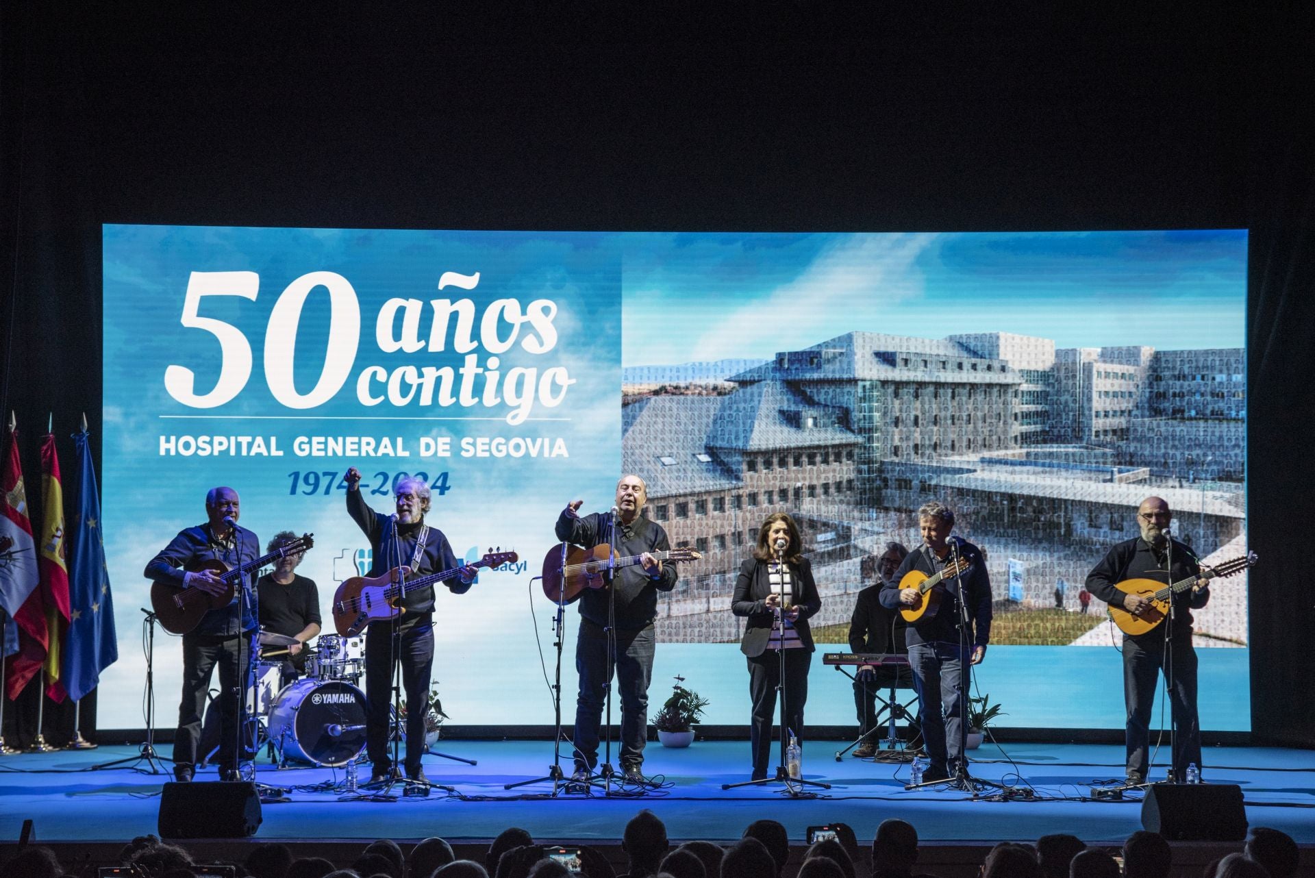 Fotografías del acto del 50 aniversario del hospital de Segovia